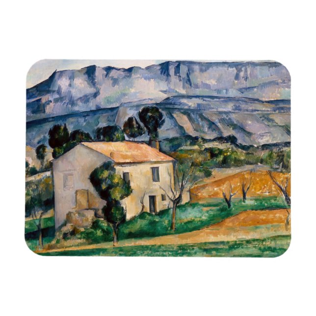 Íman Paul Cezanne - Casa em Provença (Horizontal)