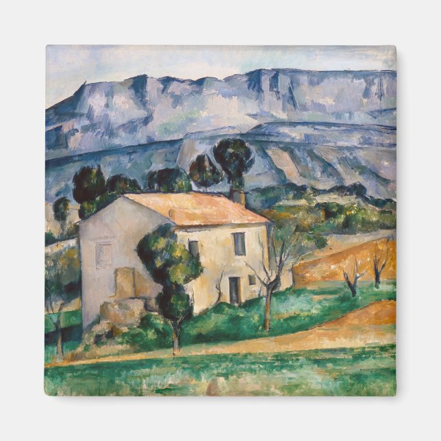 Íman Paul Cezanne - Casa na Provença (Frente)