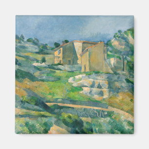 Íman Paul Cezanne - Casas em Provença, Vale do Riaux