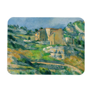 Íman Paul Cezanne - Casas em Provença, Vale do Riaux