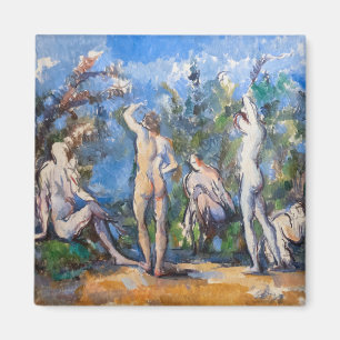 Íman Paul Cezanne - Cinco Banhistas