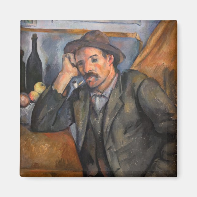 Íman Paul Cezanne - Fumante (Frente)