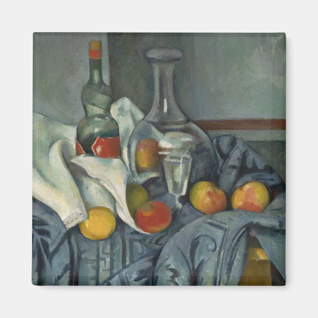 Íman Paul Cezanne | Garrafa de hortelã-pimenta, 1893-18 (Frente)