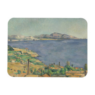 Íman Paul Cezanne Golfo de Marselha visto de L'