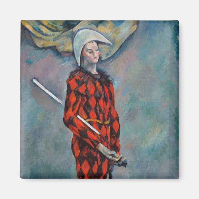 Íman Paul Cezanne - Harlequin (Frente)