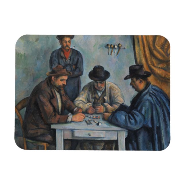 Íman Paul Cezanne | Jogadores De Cartão (Horizontal)