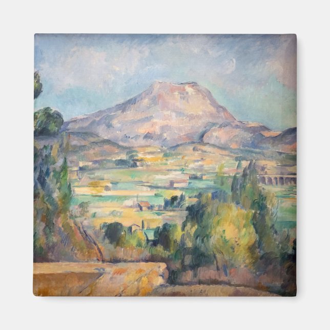 Íman Paul Cezanne - Mont Sainte-Victoire (Frente)