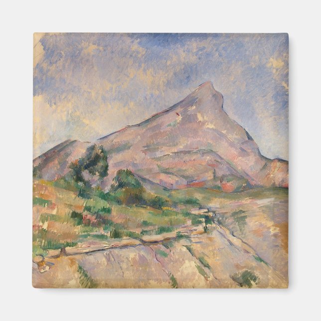 Íman Paul Cezanne | Mont Sainte-Victoire, 1897-1898 (Frente)