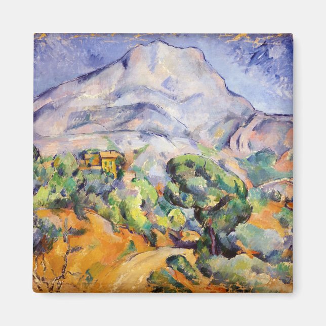 Íman Paul Cezanne - Mont Sainte-Victoire, Tholonet Road (Frente)