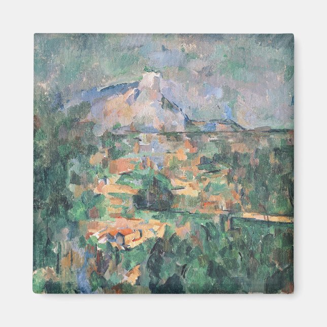Íman Paul Cezanne | Montagne Sainte-Victoire de Lauve (Frente)