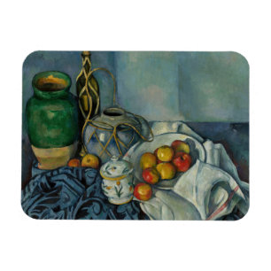 Íman Paul Cezanne - Natureza Morta com Maçãs