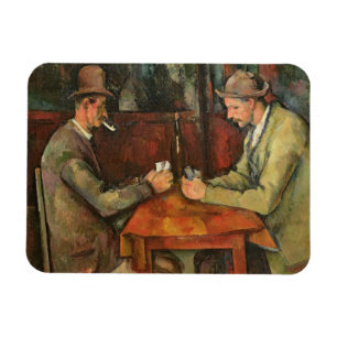 Íman Paul Cezanne Os Jogadores De Cartão 1893-96