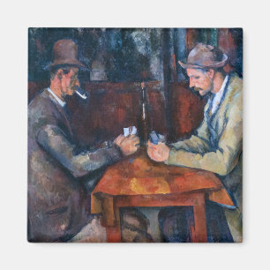 Íman Paul Cezanne - Os Jogadores de Cartas