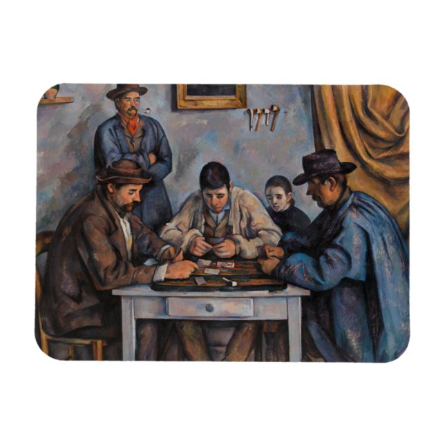 Íman Paul Cezanne - Os Jogadores de Cartas (Horizontal)