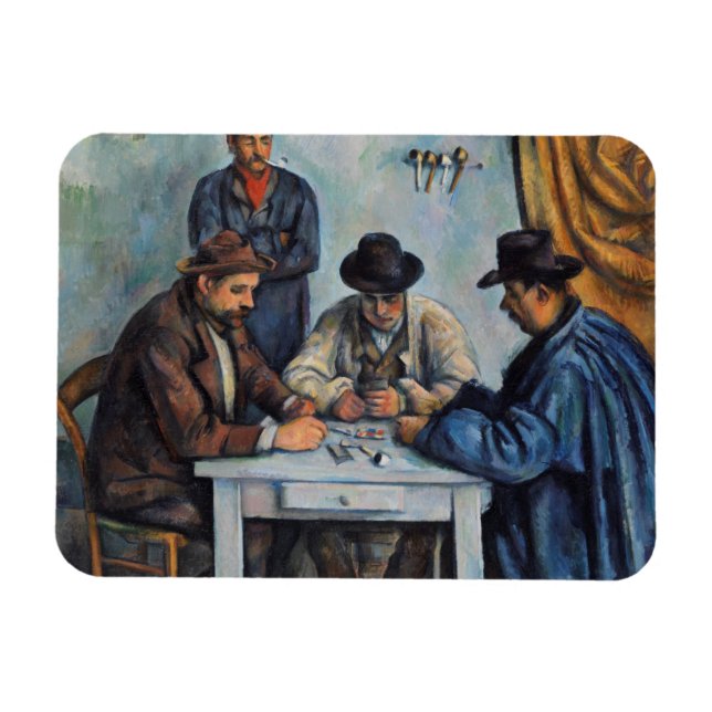 Íman Paul Cezanne - Os Jogadores de Cartas (Horizontal)