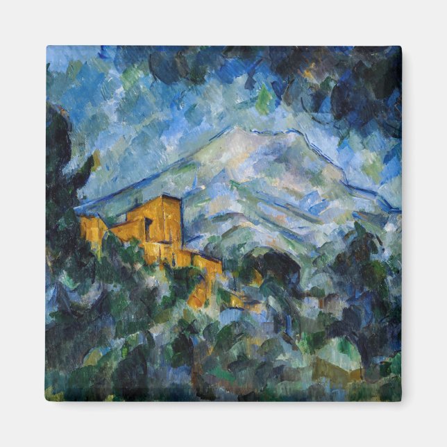 Íman Paul Cezanne - Santo Mont-Victoire & Chateau Noir (Frente)