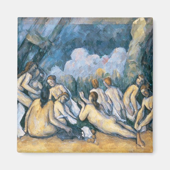 Íman Paul Cezanne | The Large Bathers, c.1900-05 (Frente)