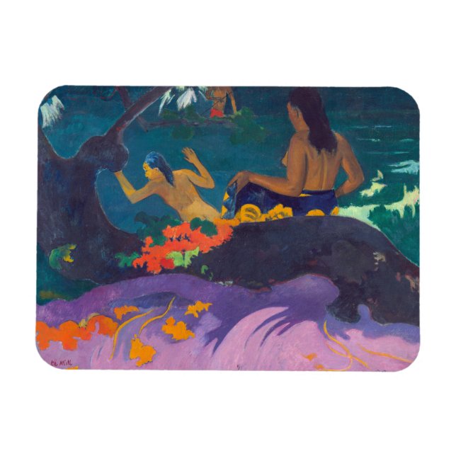 Íman Paul Gauguin - À Beira-Mar / Fatata te Miti (Horizontal)