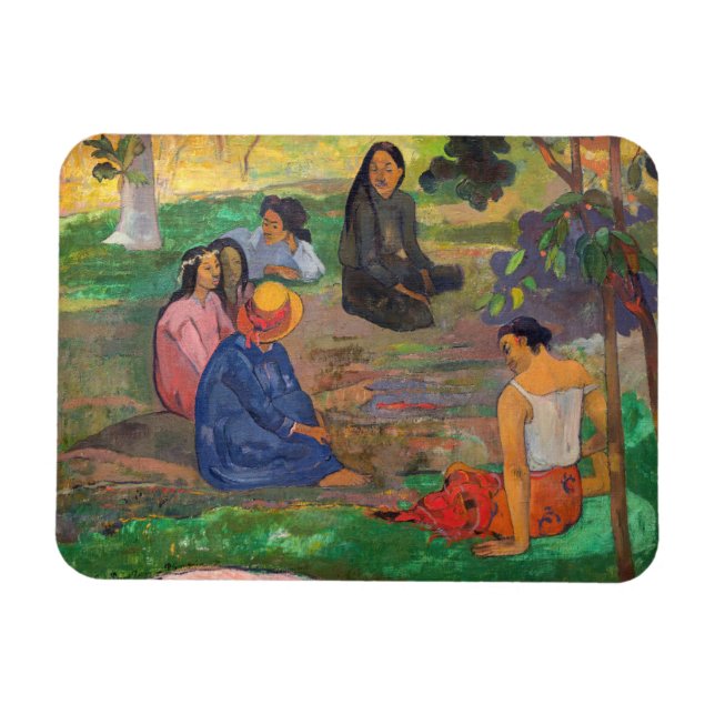 Íman Paul Gauguin - A Conversa / Les Parau Parau (Horizontal)
