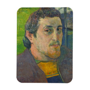 Íman Paul Gauguin Autorretrato dedicado à Carriere