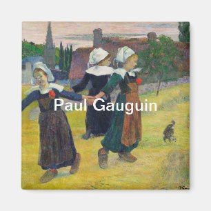 Íman Paul Gauguin Breton Girls Dancing, Pont-Aven