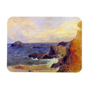 Íman Paul Gauguin - Costa Rochosa Pintura de Arte Fino