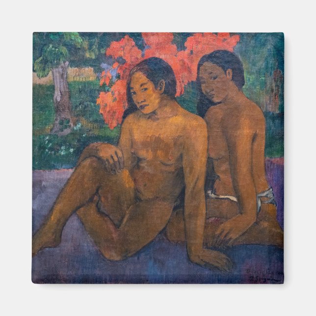 Íman Paul Gauguin - E o Dourado de seus corpos (Frente)