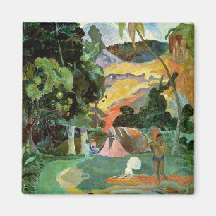 Íman Paul Gauguin   Matamoe ou, paisagem com pavões