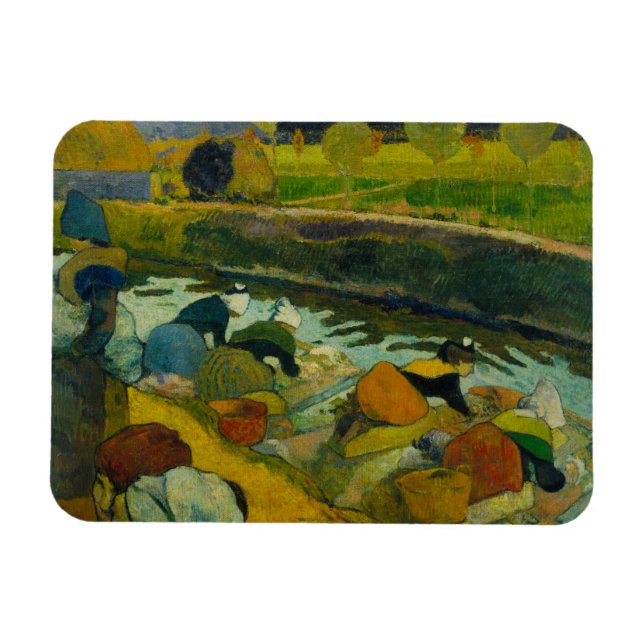 Íman Paul Gauguin - Mulheres de WasherWomen (Horizontal)
