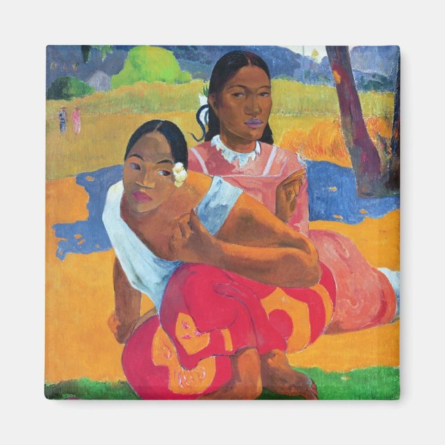 Íman Paul Gauguin | Nafea Faaipoipo (Quando você está G (Frente)
