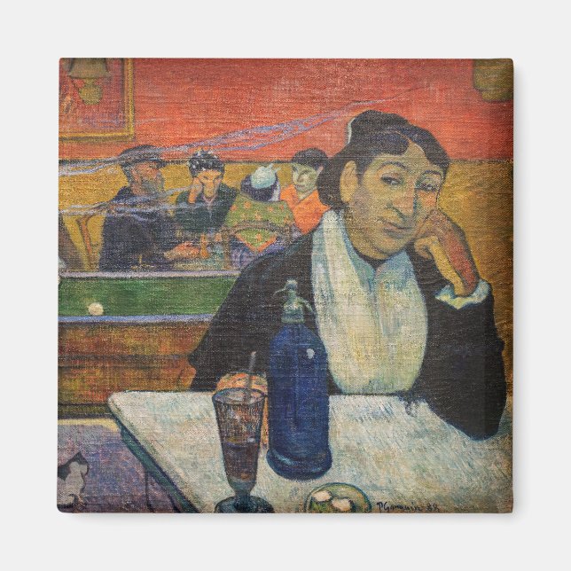 Íman Paul Gauguin - O Café da Noite, Arles (Frente)