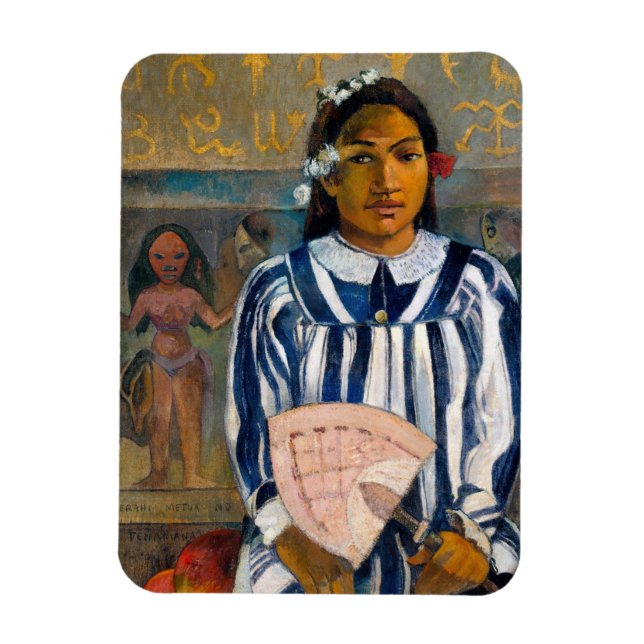 Íman Paul Gauguin - Os Ancestrais de Tehamana (Vertical)