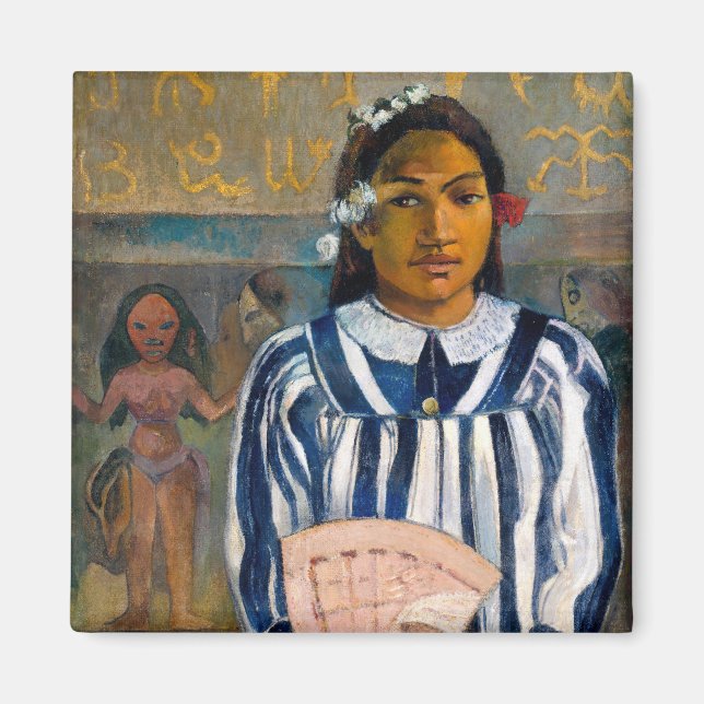 Íman Paul Gauguin - Os Ancestrais de Tehamana (Frente)