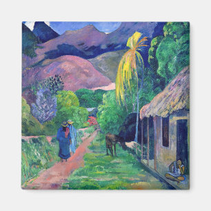 Íman Paul Gauguin - Rua no Taiti