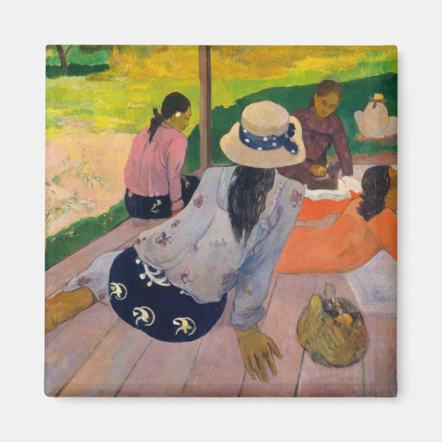 Íman Paul Gauguin | Siesta (Frente)