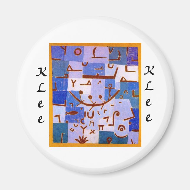 Íman Paul Klee - Lenda do Nilo (Frente)