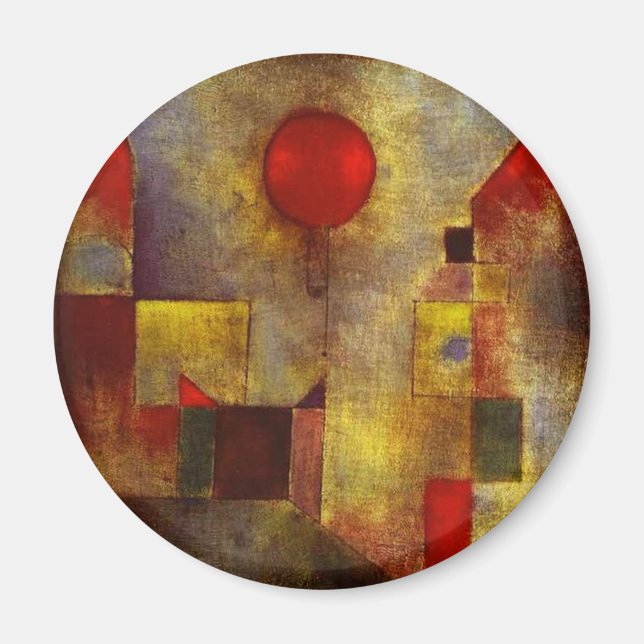 Íman Paul Klee Red Balloon Magnet (Frente)