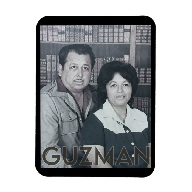 ÍMAN  PAUL & MARGARET GUZMAN, SR. - MAGNET (Vertical)