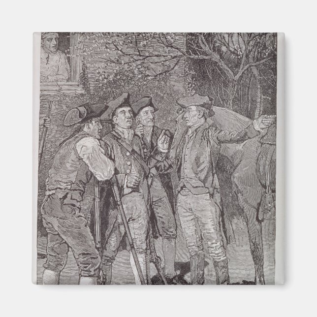 Íman Paul Revere em Lexington (Frente)