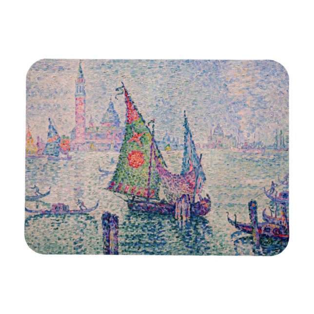 Íman Paul Signac - A vela verde (Horizontal)