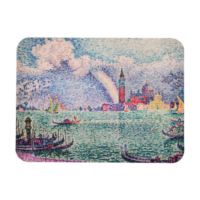 Íman Paul Signac - Arco-Íris, Veneza (Horizontal)