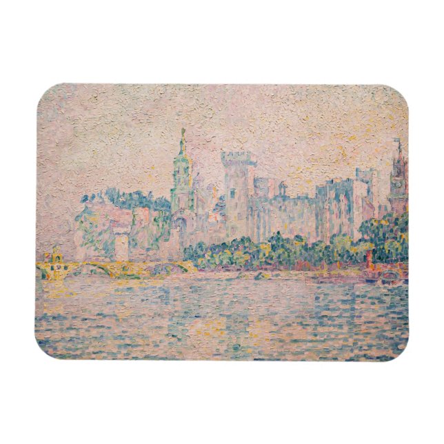 Íman Paul Signac - Avignon, Manhã (Horizontal)