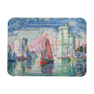 Íman Paul Signac - Entrada do Porto de La Rochelle