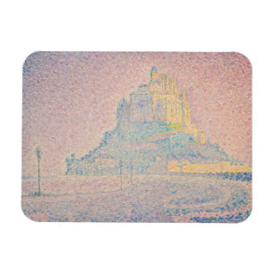 Íman Paul Signac - Mont Saint Michel, Névoa e Sol