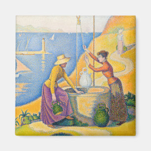 Íman Paul Signac - Mulheres no Bem