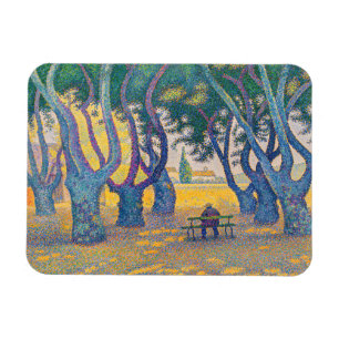 Íman Paul Signac - Place des Lices, Saint-Tropez