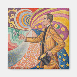 Íman Paul Signac - Retrato de M Felix Feneon, Opus 217