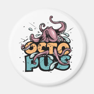 Íman Paul The Octopus Drawing Magnet