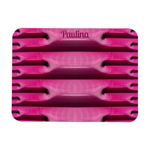 Íman PAULINA ~ BONBONS Rosa ~ Arte Fractal ~