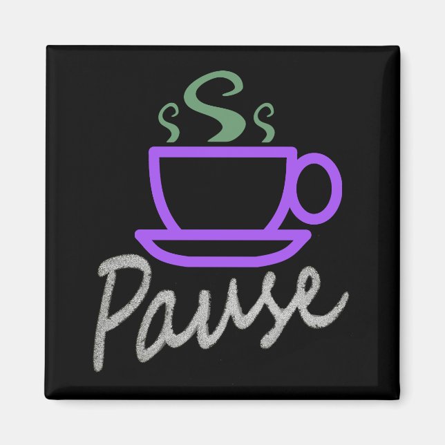 Íman Pausa para café (Frente)